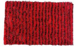 Bedding Shaggy Soft Rectangle Door Mat Bath Carpet Rug 20 Inch x 32 Inch - $30.97