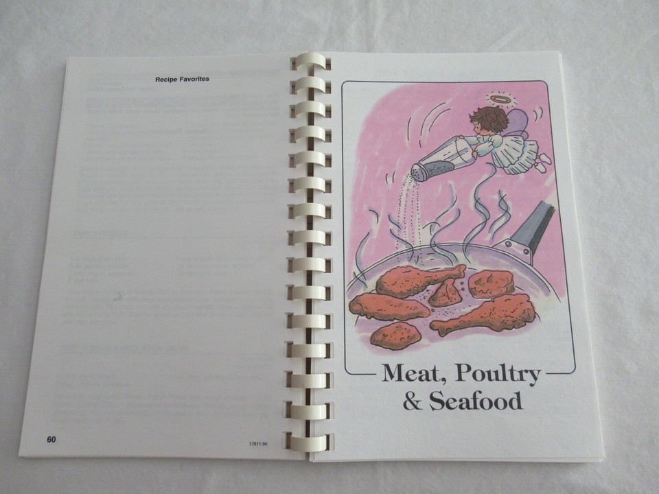 Vintage Cookbook Recipes Spiral Bound Dateland Does Ladies Auxiliary 25th 1996 Item image 8