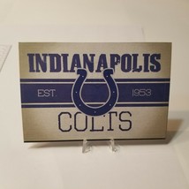 NFL Logo Sticker 2 of 32 Indianapolis Colts 2016 NFL4834 4&quot;x2.75&quot; - £3.94 GBP