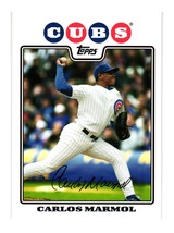 2008 Topps Updates &amp; Highlights #UH33 Carlos Marmol Chicago Cubs - £2.35 GBP