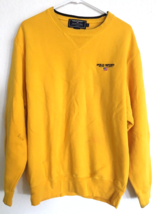 Vtg Polo Sport Ralph Lauren Sweatshirt T Shirt Yellow Mens Size M Rare - £53.05 GBP