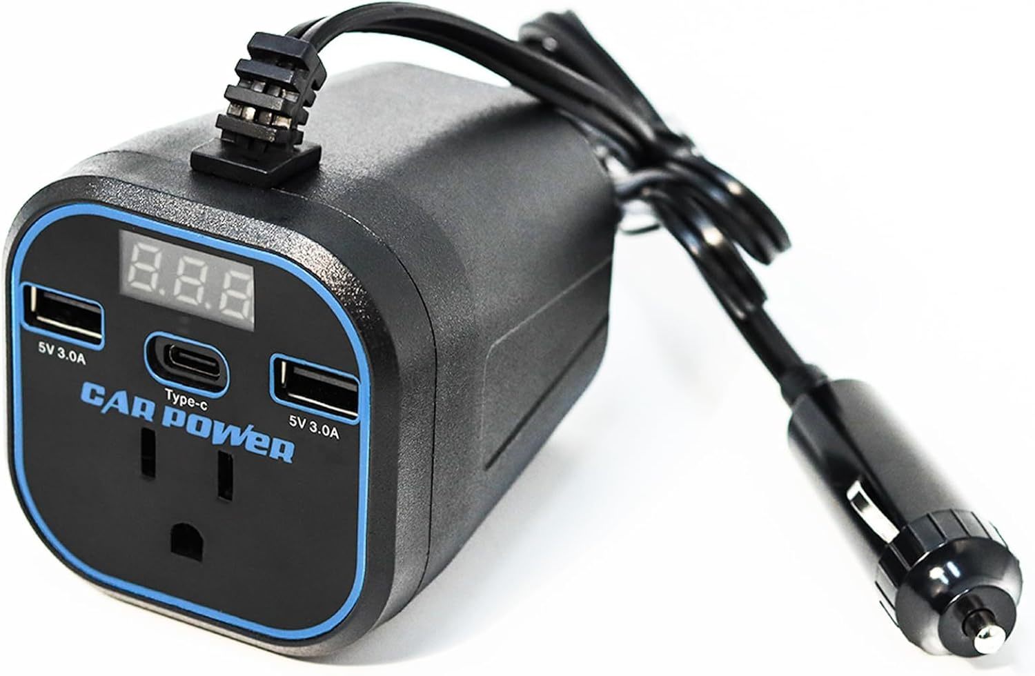 200W Car Power Inverter, 12V To 110V, Car Adapter With Dual, C For Lapto... - $36.99