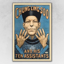 Chung Ling Soo Vintage Magic Unframed Print Wall Art - $883.31 MXN