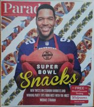 Michael Strahan Cuba Goodling Jr. Channing Tatum @ PARADE Las Vegas Mag Jan 2016 - £2.95 GBP