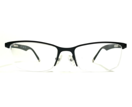 Harley-Davidson Eyeglasses Frames HD710 BLK Black Rectangle Half Rim 55-... - £59.42 GBP