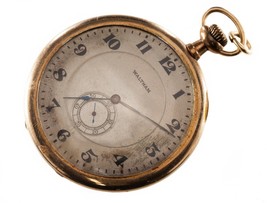 1913 Waltham Opera Orologio Quadrante Aperto Gold Filled 6/0s Grado Rubi... - $9,750.41 MXN