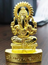 Ganesh Statue Ganesha Idol Ganpati Murti 6.5 cm Height Energized - £9.43 GBP