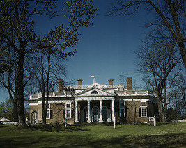 Monticello home of Thomas Jefferson in Charlottesville Virginia 1943 Photo Print - £7.04 GBP+