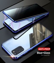 Phone Anti-peep 360° Magnetic Case For Samsung Galaxy S20 Ultra Plus S10 S9 - £46.26 GBP