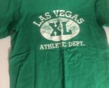 Las Vegas Athletic Department T Shirt Green Small Sh2 - £3.88 GBP