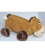 Stuffies Dash Horse Brown Soft Stuffed Animal With Secret Storage Pocket... - £14.93 GBP