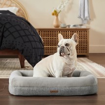 Memory Foam Dog Beds for Medium Dogs - Orthopedic Dog Bed Washable Made with Cer - £47.96 GBP