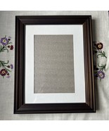 Kate and Laurel Gibson Photo Frame - 8x10 matted to 5x7 - Dark Brown - NEW! - $15.50 CAD