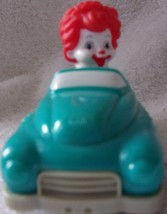 Mcdonald's Happy Meal Ronald McDonald In Car Toddler Toy 2008 - £2.34 GBP