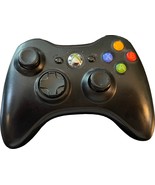 Official Microsoft Xbox 360 Black Wireless Controller, Authentic, OEM - £15.92 GBP