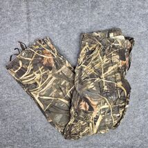 Russell Outdoors Pants Mens XL Camo Cargo Hunting Explorer Midweight Cotton - $28.21