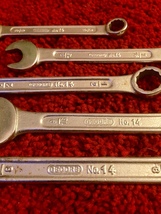  Vintage Gedore NO14 5 pc wrench set - like new image 3