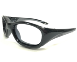Rec Specs Athletic Goggles Frames SLAM XL 210 Shiny Black Gray Wrap 55-1... - $65.23