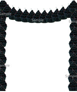 Cupcake Garland 1a-Digital Clipart - $37.17 MXN