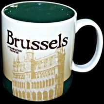 2011 Starbucks Brussels Belgium Global City Icon Coffee Mug Cup Grande 1... - £58.98 GBP