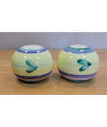 Caleca Carousel Salt &amp; Pepper Hand Painted- Italy Vintage 2.5” tall NO P... - £11.20 GBP