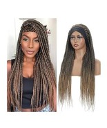 ROSEBONY Braided Wigs Headband Wig for Women 28 Inchs Jumbo Braids Ombre... - £32.70 GBP