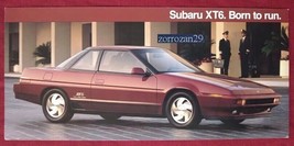 1988 SUBARU XT6 COUPE VINTAGE FACTORY ORIGINAL COLOR POSTAL - EE. UU. -... - £6.83 GBP