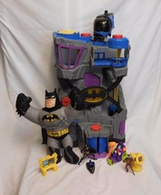 Fisher Price Imaginext BATCAVE DC Large Batman PlaySet + Robin + Talking Batman  - $14.87