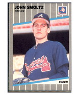 1989 Fleer John Smoltz Atlanta Braves #602 Baseball card   VSMP1IMB - $3.25 CAD