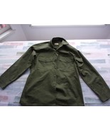 VIETNAM ERA OG-507 JACKET COAT 15.5 X 33 W/ ORIGINAL ARMY TAPE 45 CHEST - $68.03