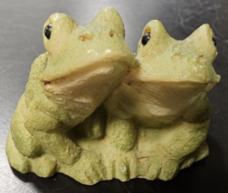 Stone Critters Littles- Frog Couple - SC-295 - £13.12 GBP