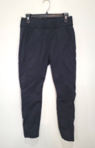 Prana Jogger Pants Women Size Large Gray Zip Pockets Athleisure - £16.66 GBP