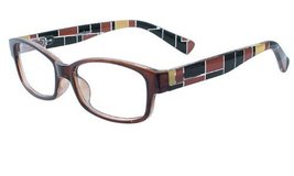 About Eyes Dana Strength Reading Glasses Frame With Temples +1 Brown/Black - £9.40 GBP