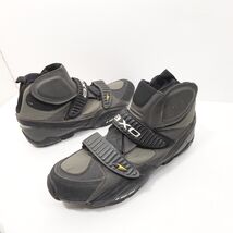 AXO Vertigo Cycling Shoes Size 10 Mens Black/Gray High Top Strap Closure - $26.99