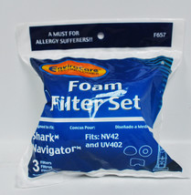 Envirocare Shark Navigator Foam Filter Set F657 - $8.29