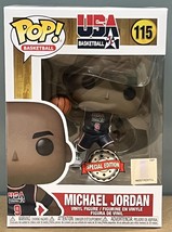 Funko Pop Michael Jordan USA Navy Blue 115 Exclusive  - £29.93 GBP