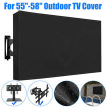 55-58 inch Outdoor TV Cover Fitted Waterproof Weatherproof Television Pr... - £27.32 GBP