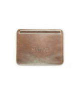 Cosmetic Bag NATIVE Travel Gold Metallic Cosmetic Make up Bag 9 x 7 in - $4.64