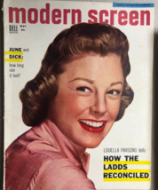 MODERN SCREEN Magazine May 1955 Judy Garland article, June Allyson cover - £11.86 GBP