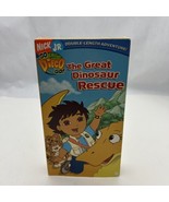 Go Diego Go The Great Dinosaur Rescue VHS 2006 Nick Jr Double Feature Ra... - $17.48 CAD