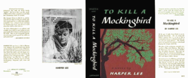 Harper Lee -To Kill A Mockingbird  dust jacket replication for the 1st ed. book - £18.01 GBP