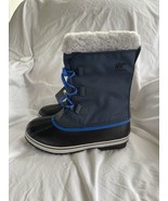 Sorel NWT Women&#39;s Winter Waterproof Boots in Blue And Black New No Box  ... - $55.17