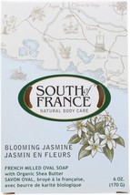 French Milled Oval Soap Blooming Jasmine South of France 6 oz Bar Soap - £16.77 GBP