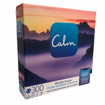 Foggy Mountains 300 Piece Jigsaw Puzzle By Calm Mindful Puzzles Spinmaster Nice - £8.58 GBP