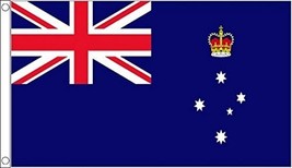 Australia Victoria 5&#39;x3&#39; (150cm x 90cm) Flag - £5.43 GBP