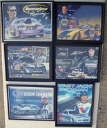 (6) NHRA DRIVERS AUTOGRAPHED 8&quot; X10&quot; FRAMED PICTURES UNDER GLASS - DRAG ... - £59.98 GBP