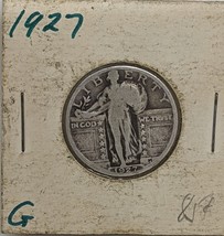 1927 m Standing liberty quarter  good condition  - £7.12 GBP