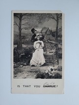 Antique Postcard Bamforth Is That You Charlie Love Romance 1908 Made In England - £5.42 GBP