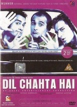 Dil Chahta Hai DVD Aamir Khan, Akhtar (DIR) Cert PG Pre-Owned Region 2 - £14.27 GBP