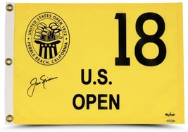 Jack Nicklaus Autographed 1972 Us Open Authentic Flag Uda Le 100 - £1,994.39 GBP